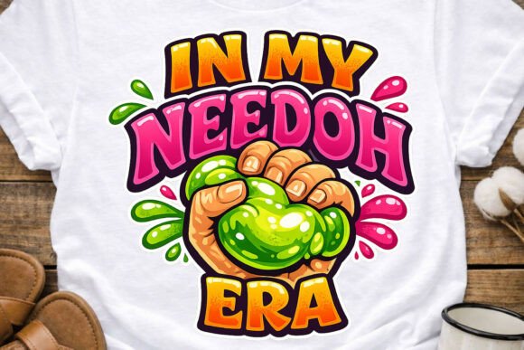 Embrace the Vibe: The In My Needoh Era Retro PNG