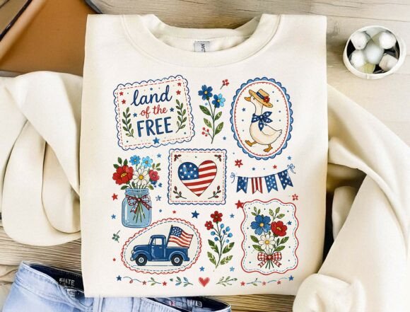 Embracing Americana: The 4th of July Land of the Free PNG Collection