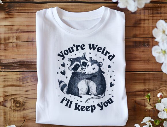 Funny Animal Design Png, Raccoon Png: Quirky Friendship Graphics
