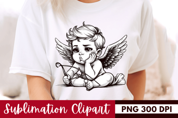 Infuse Romance Into Your Designs with Cute Cupid PNG Clipart