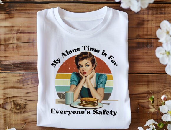 My Alone Time is for Everyone's Safety: A Retro Design with Bite